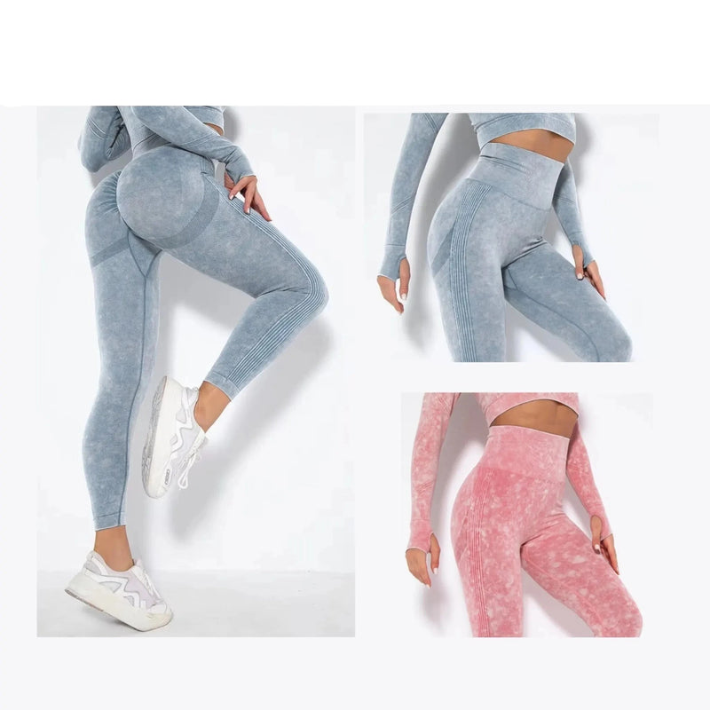 Calça Legging Feminina Sem Costura, Empina Bubum, Para Yoga, Esportes, Academia, Treinos