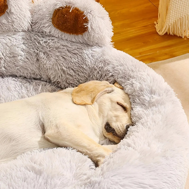 Tapete Sofá-cama de Dormir Para Animais de Estimação, Macio, Pelúcia Quente