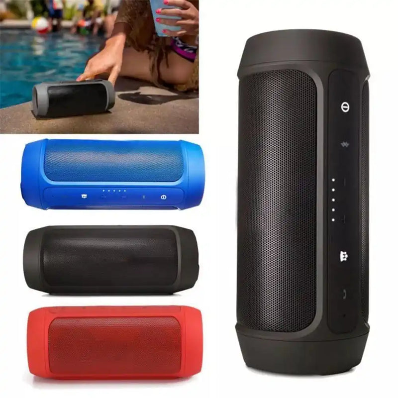 Caixa De Som Speaker Portátil Bluetooth, Resistência, Sofisticação, Design Slim e Resistente a Água